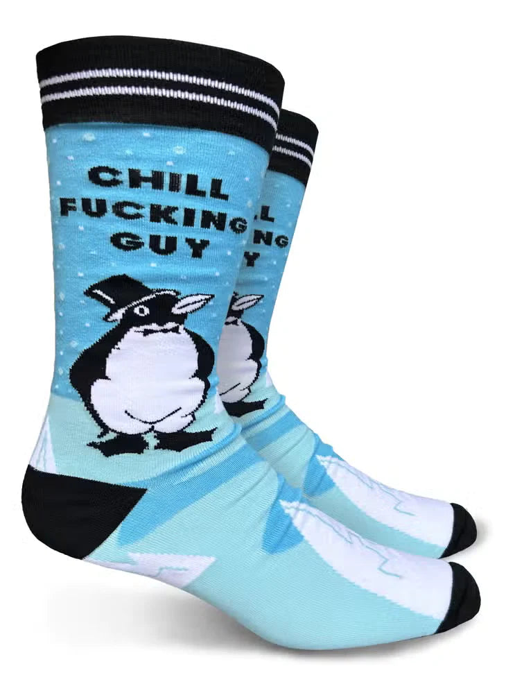 Chill Fucking Guy | Men's Crew Socks