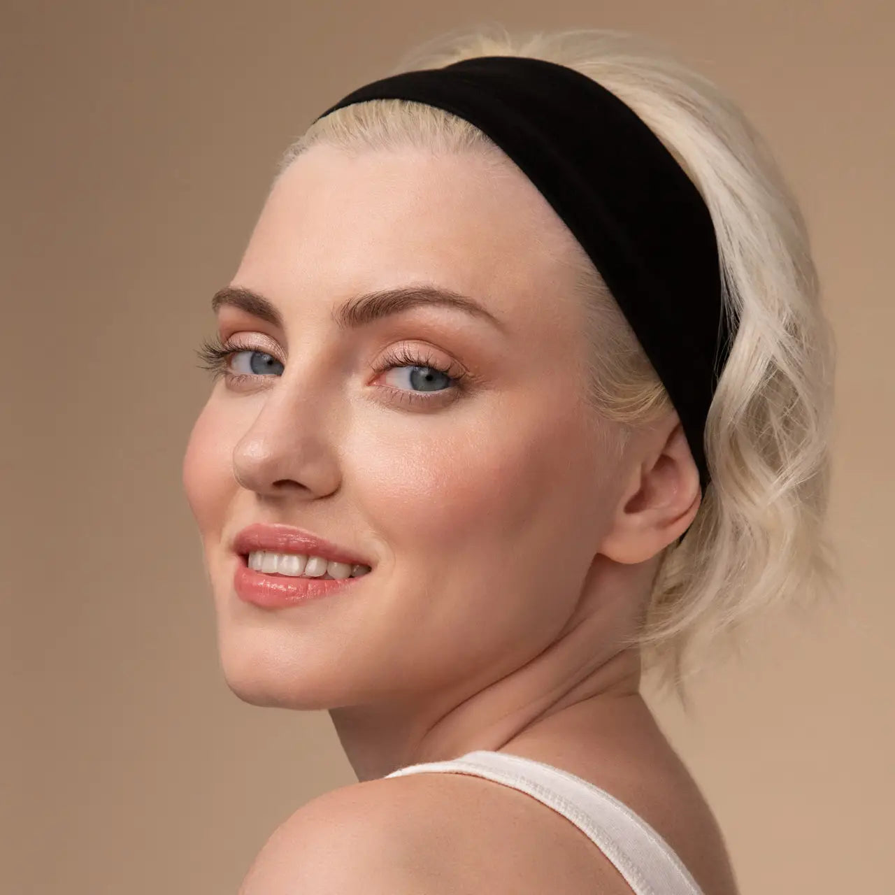 Recycled Active Headbands 3pc Set- Black