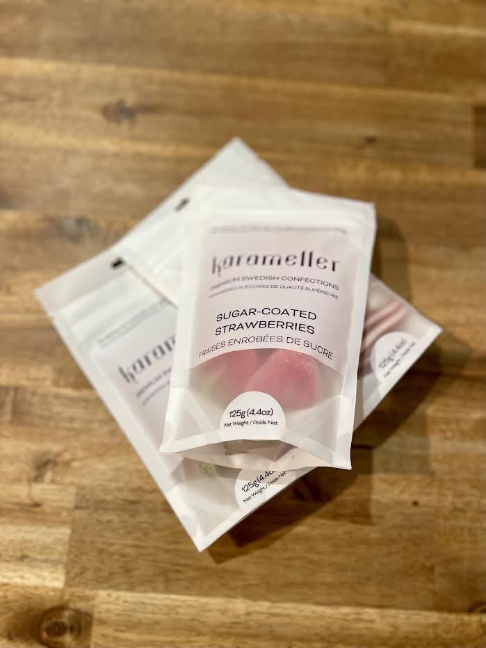 Sugar-Coated Strawberries - 125g Pouch