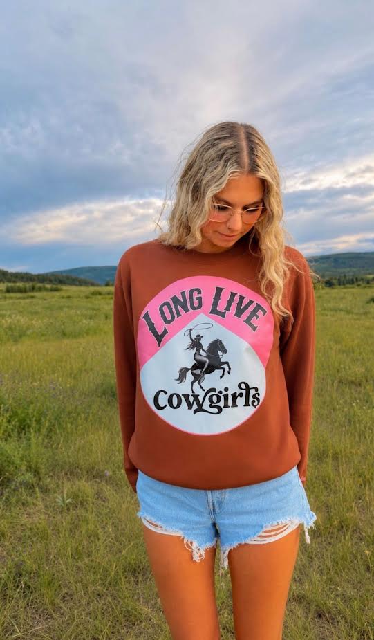 Long Live Cowgirls Crewneck