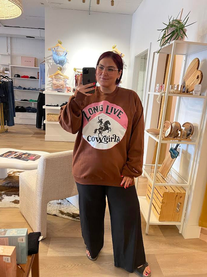 Long Live Cowgirls Crewneck