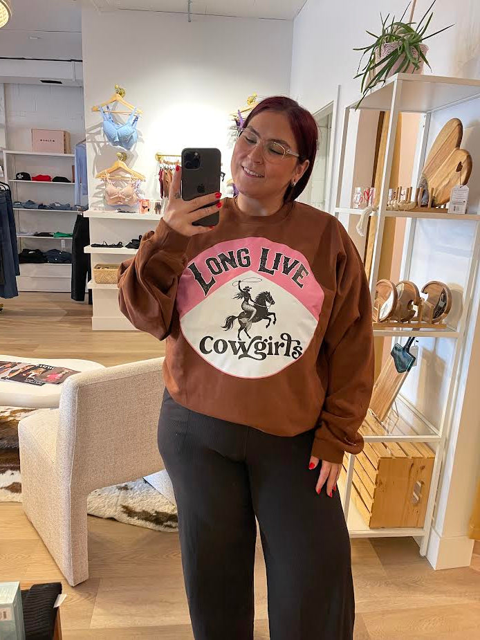 Long Live Cowgirls Crewneck