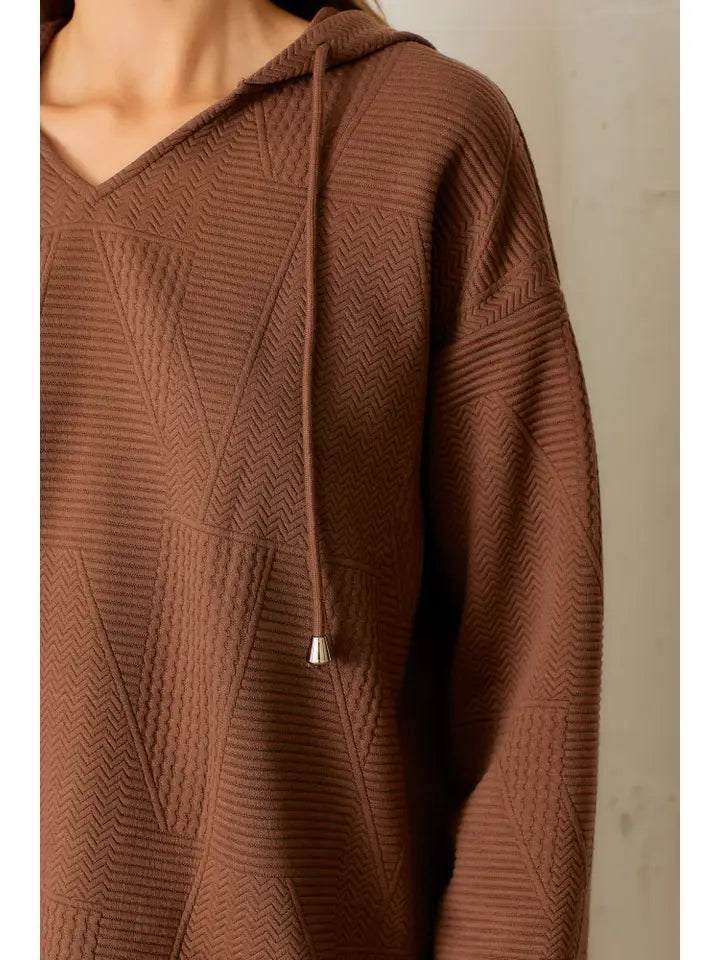 Long Sleeve Knit Fabric Top