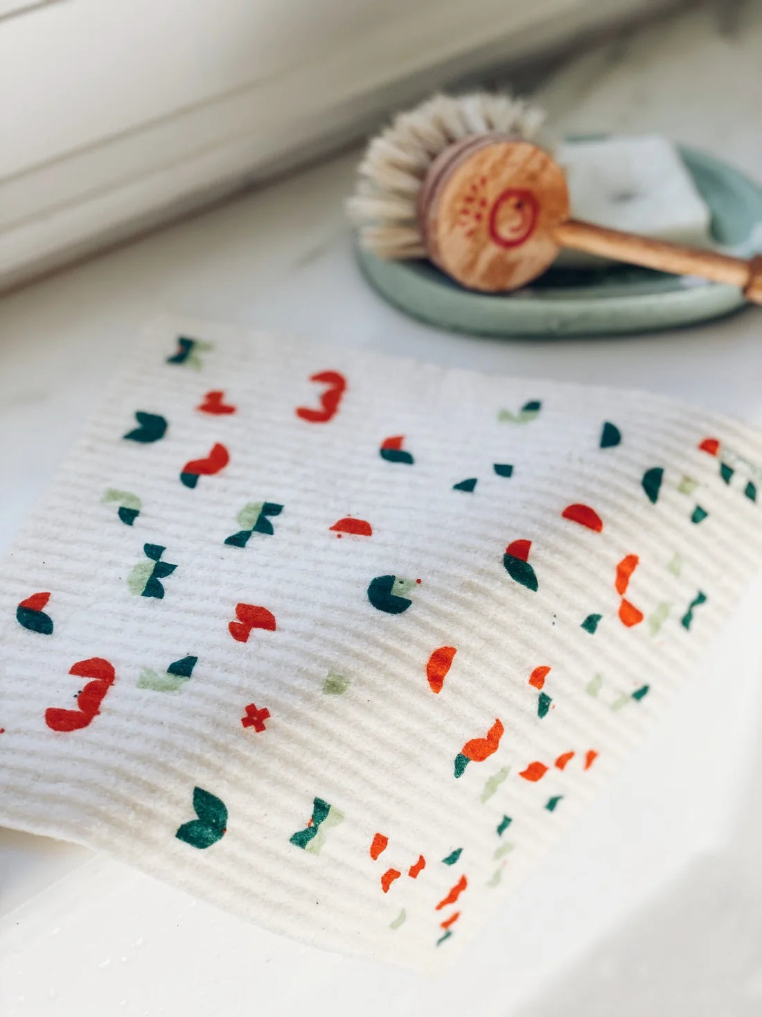 Geo Animal Sponge Cloth