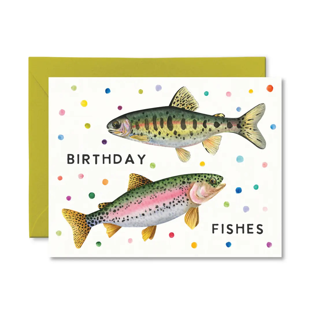 Birthday Fishes Card