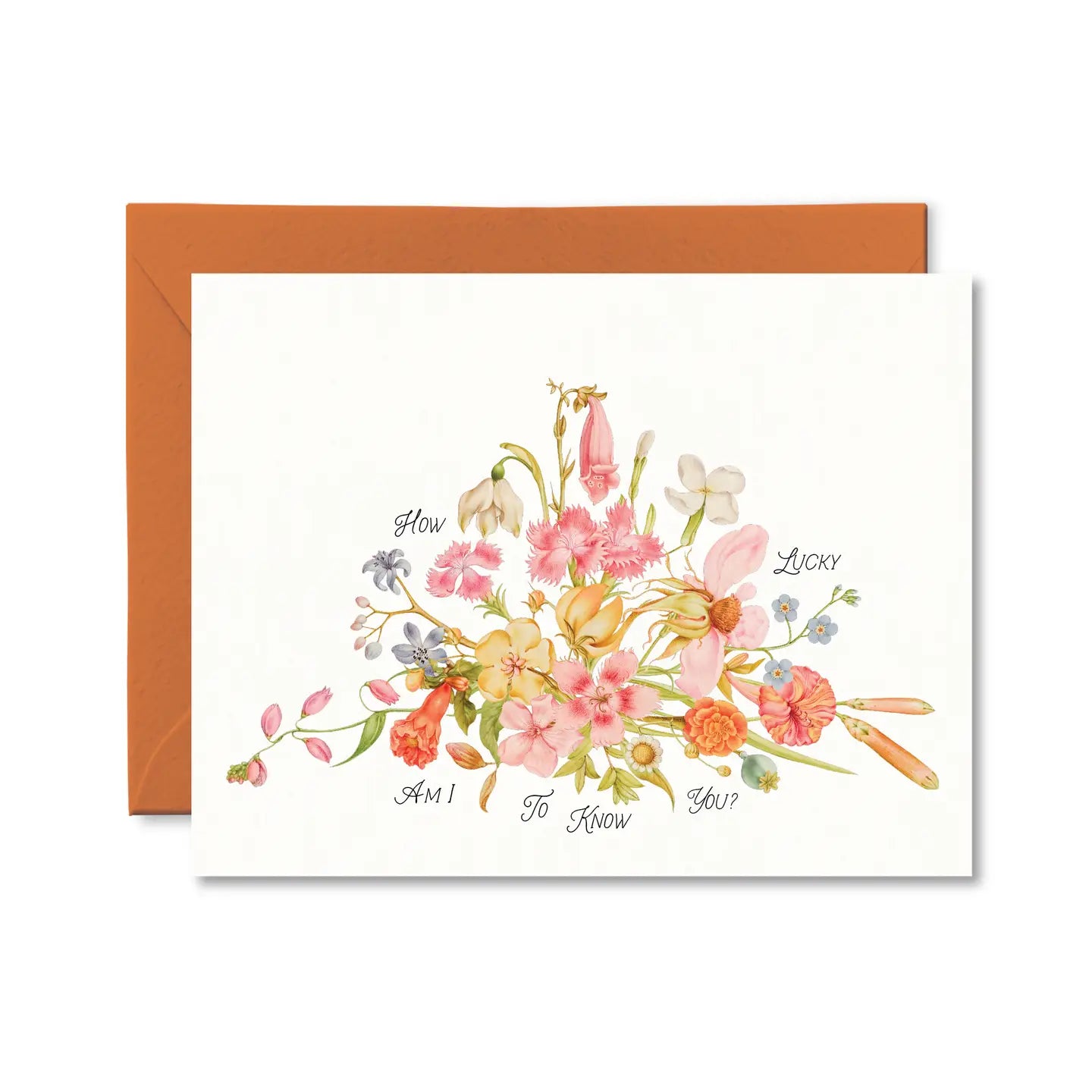 How Lucky Am I To Know You? Card