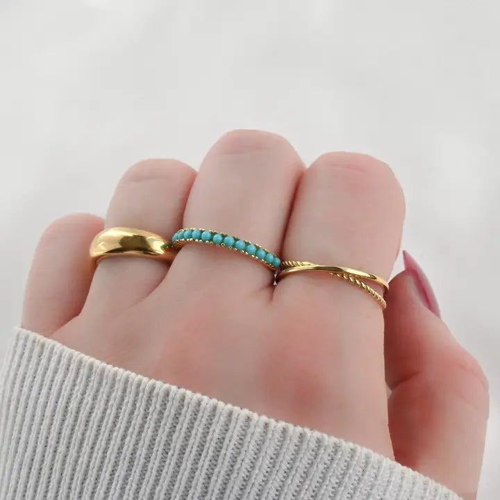 Interlocking Circles Duo Ring