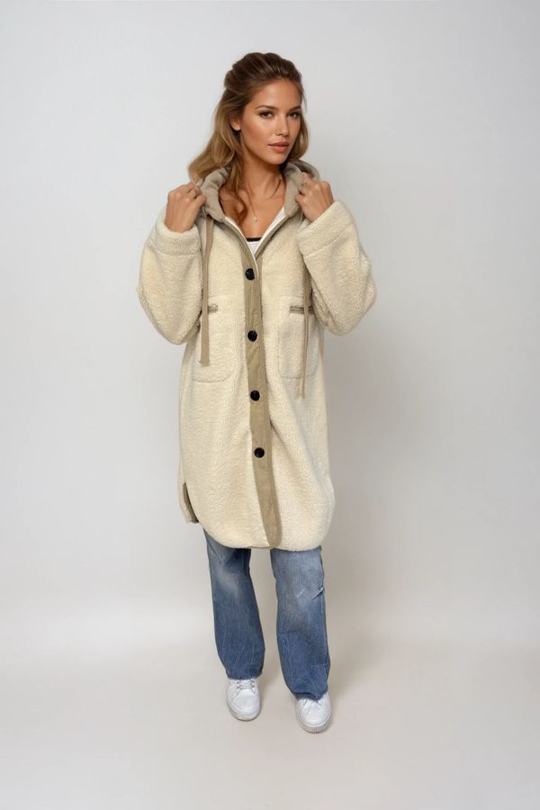 Nova 3/4 Hooded Coat