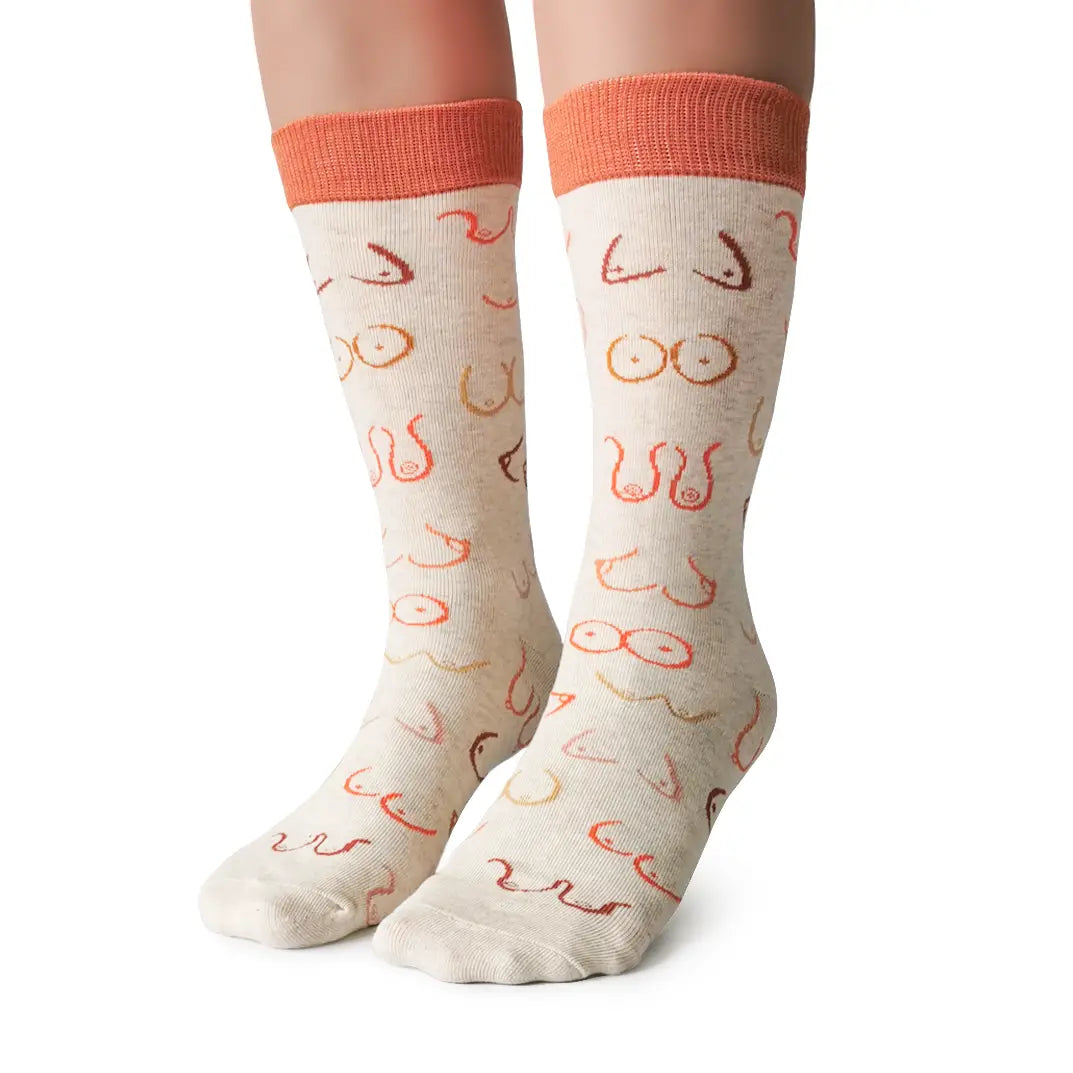 Simply the Breast Socks- Womens