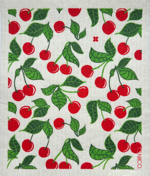 Cherries Sponge Cloth