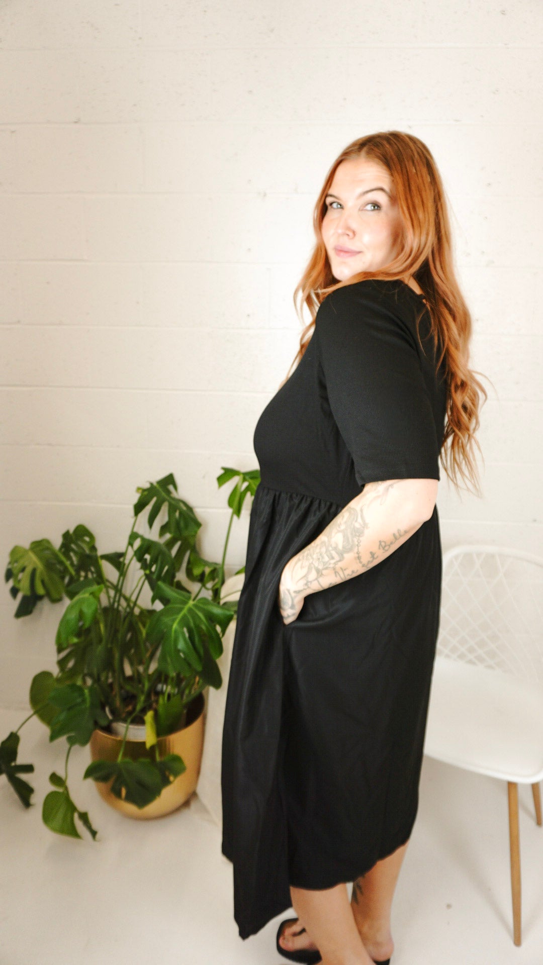 Kirstine 1/2 SL Dress