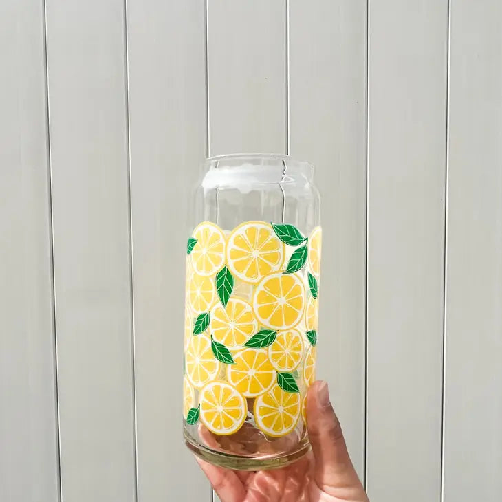 20 oz Lemon | Can Glass Cup