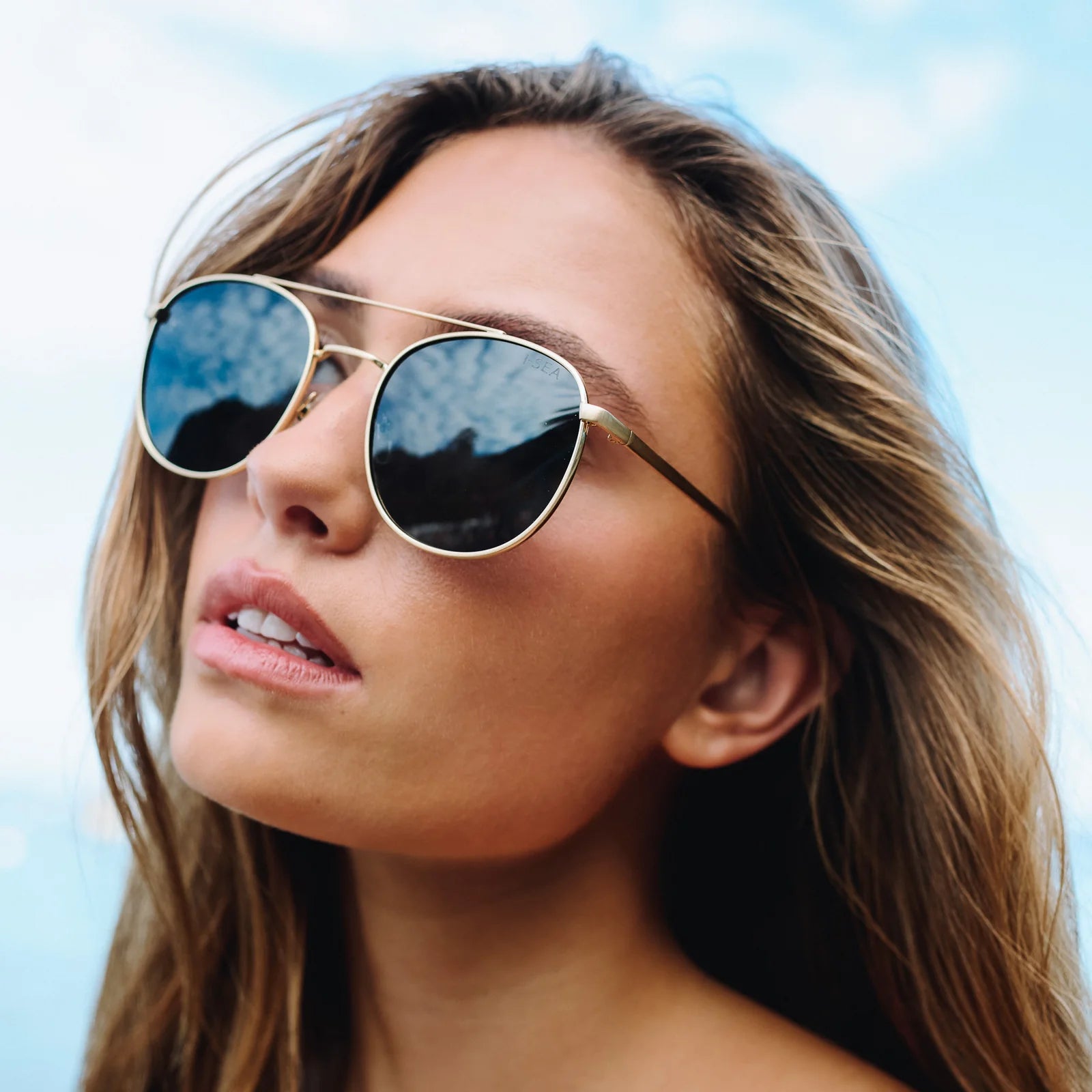 EASTON - GOLD / SMOKE POLARIZED LENS