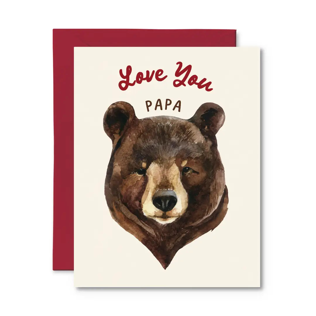 Papa Bear Card | Greeting Card