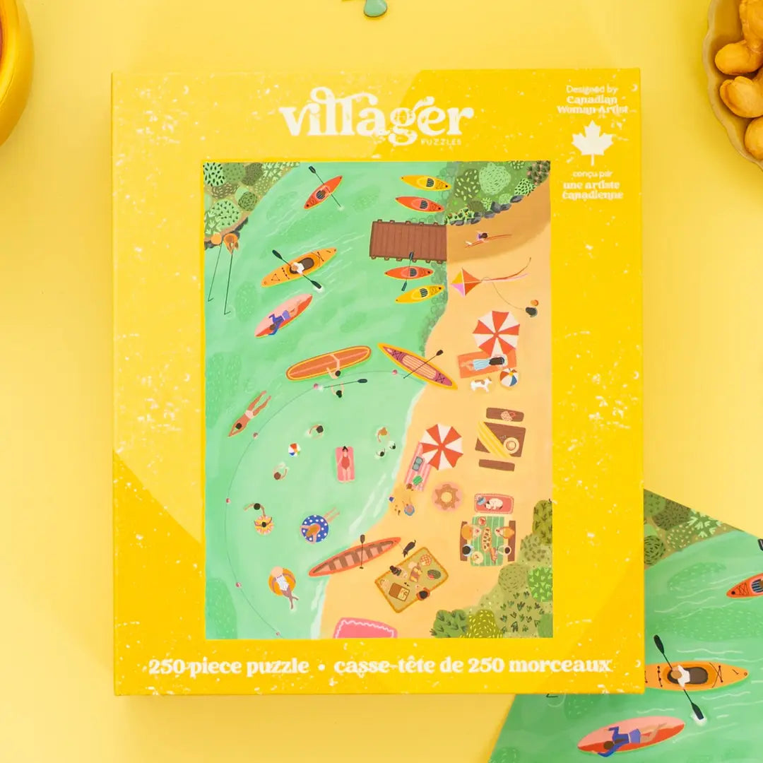 Lake Day | 250-Piece Puzzle | Designed in Canada