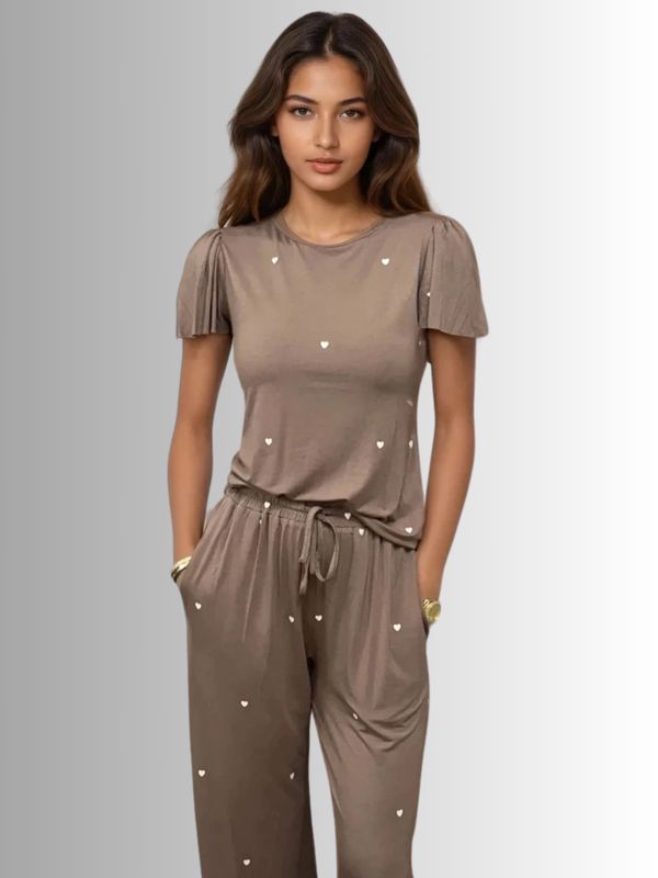 Heartfull Silky PJ’s Mochacinno