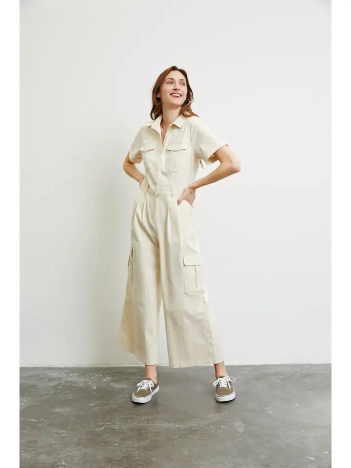 Utility-Inspired Done-in-One Jumpsuit