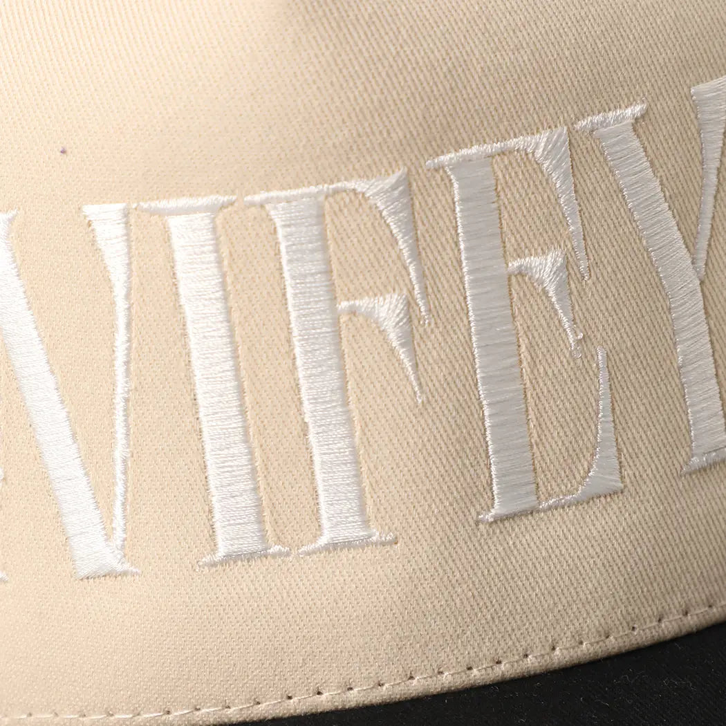 Wifey Two-Tone Canvas Trucker Hat with Bay Leaf