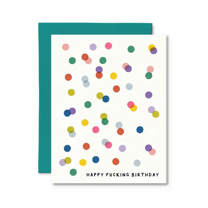 Happy Fucking Birthday Card