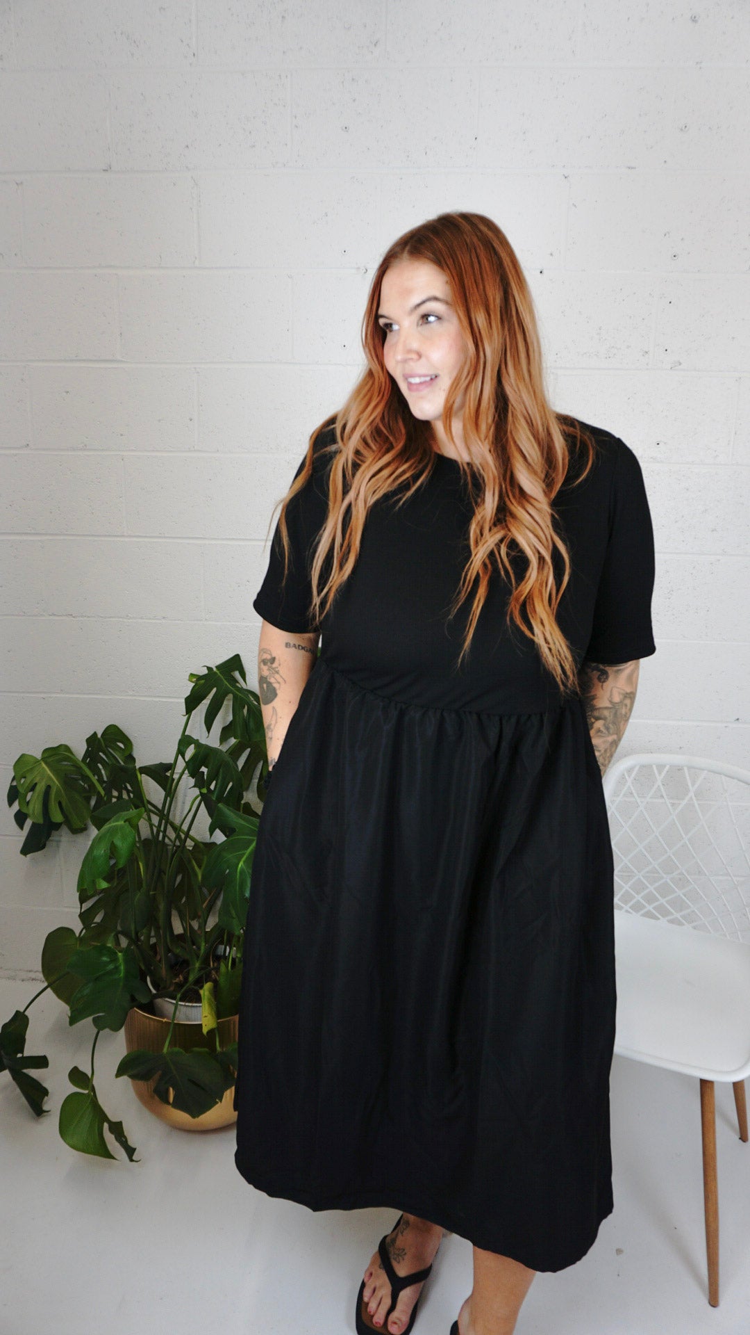 Kirstine 1/2 SL Dress