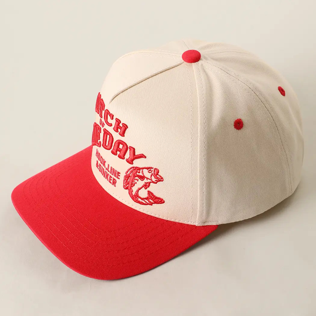 Catch of the Day 3D Embroidered Two-Tone Trucker Hat