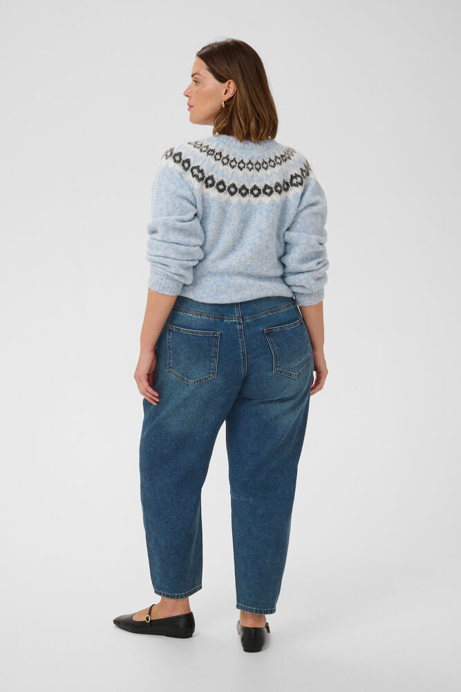 Ninna Cropped Barrel Jeans