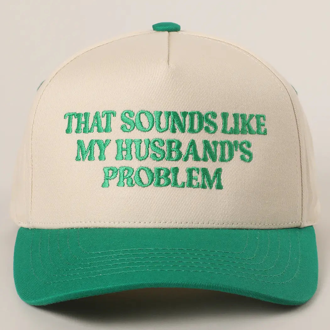 That Sounds Like..Embroidered Two-Tone Trucker Hat