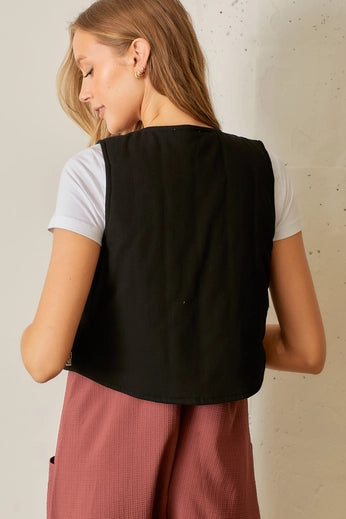 Embroided Vest