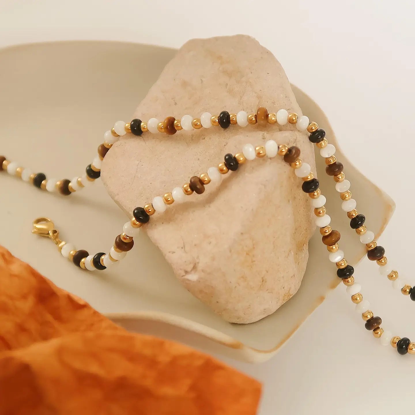 Arrow Boho Beaded Necklace