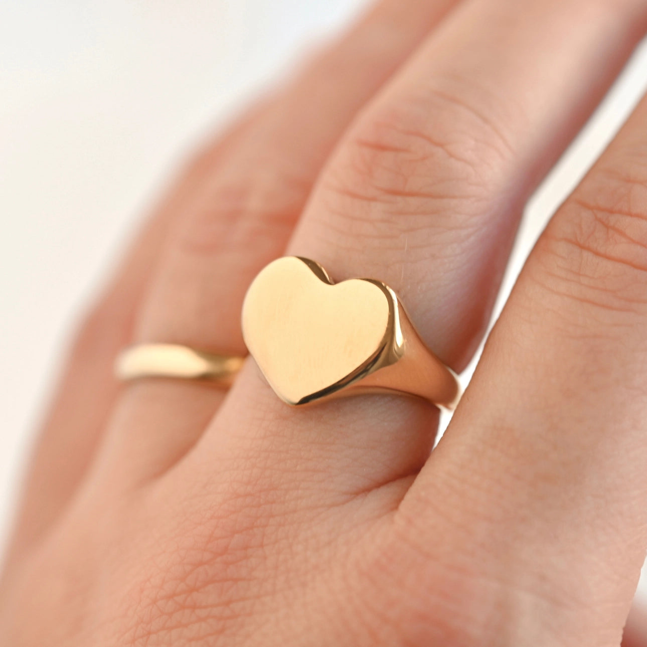 Heart Signet Ring