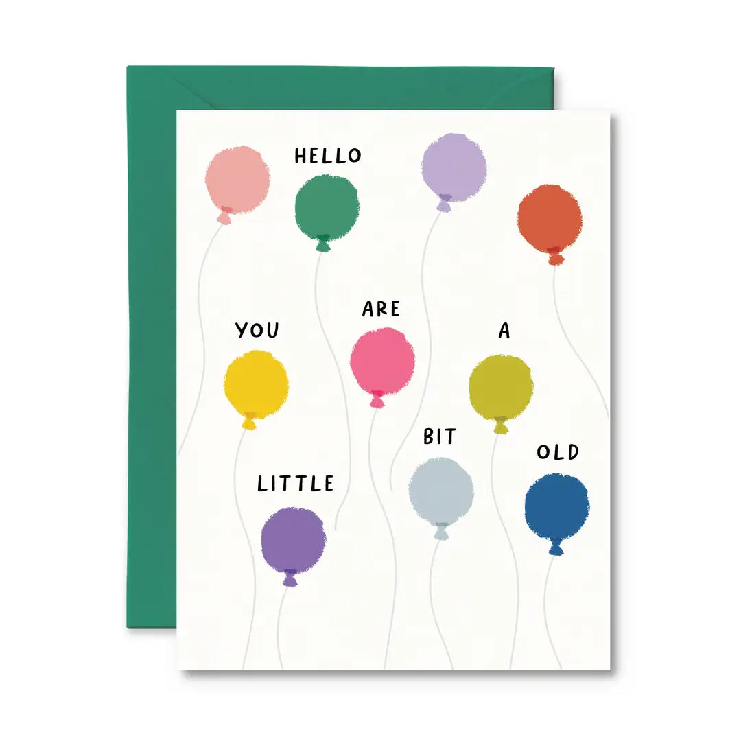 A Little Bit Old Card