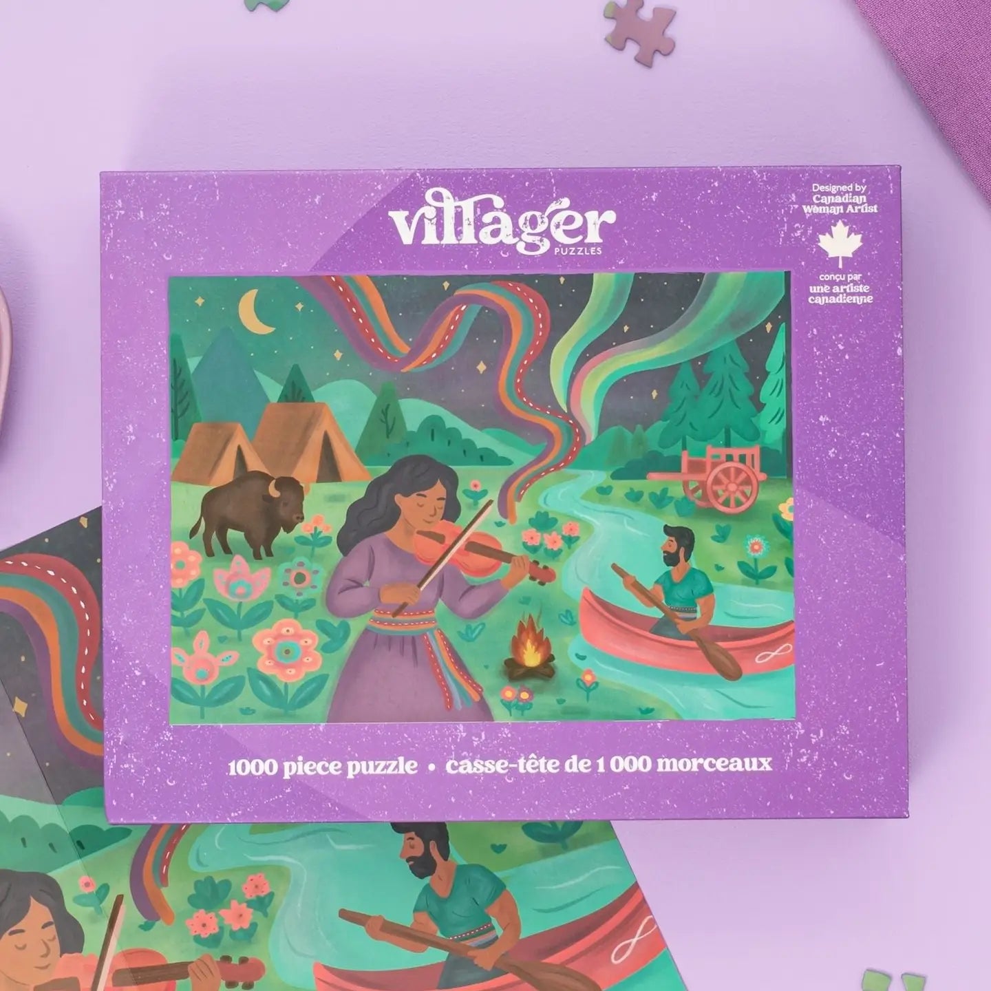 Dancing Sky | 1000-Piece Puzzle | Designed in Canada