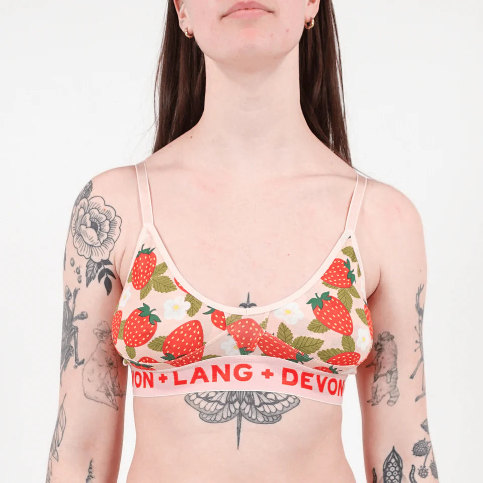 Bria Bralette - Wild Strawberry