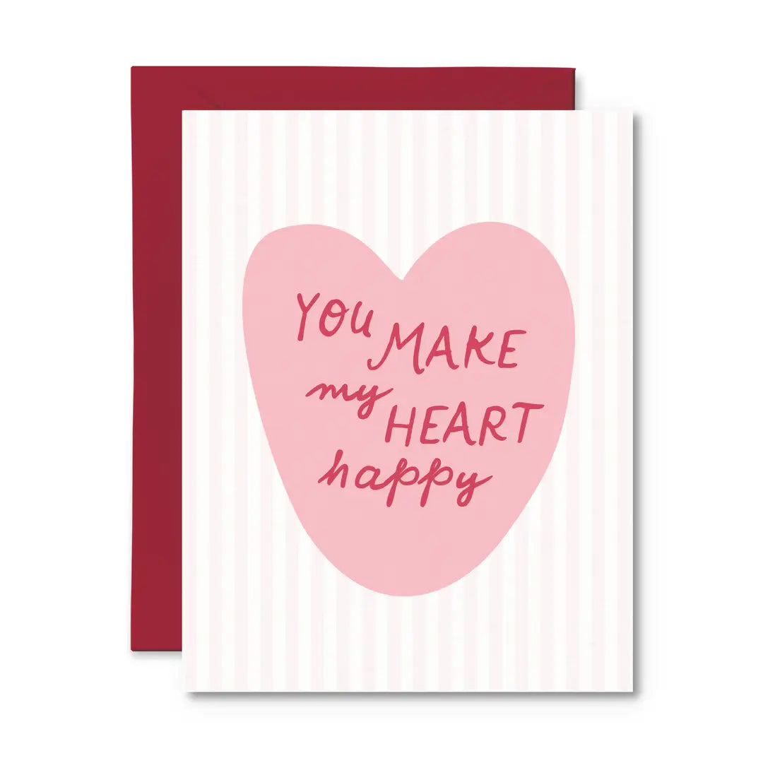 You Make My Heart Happy Card