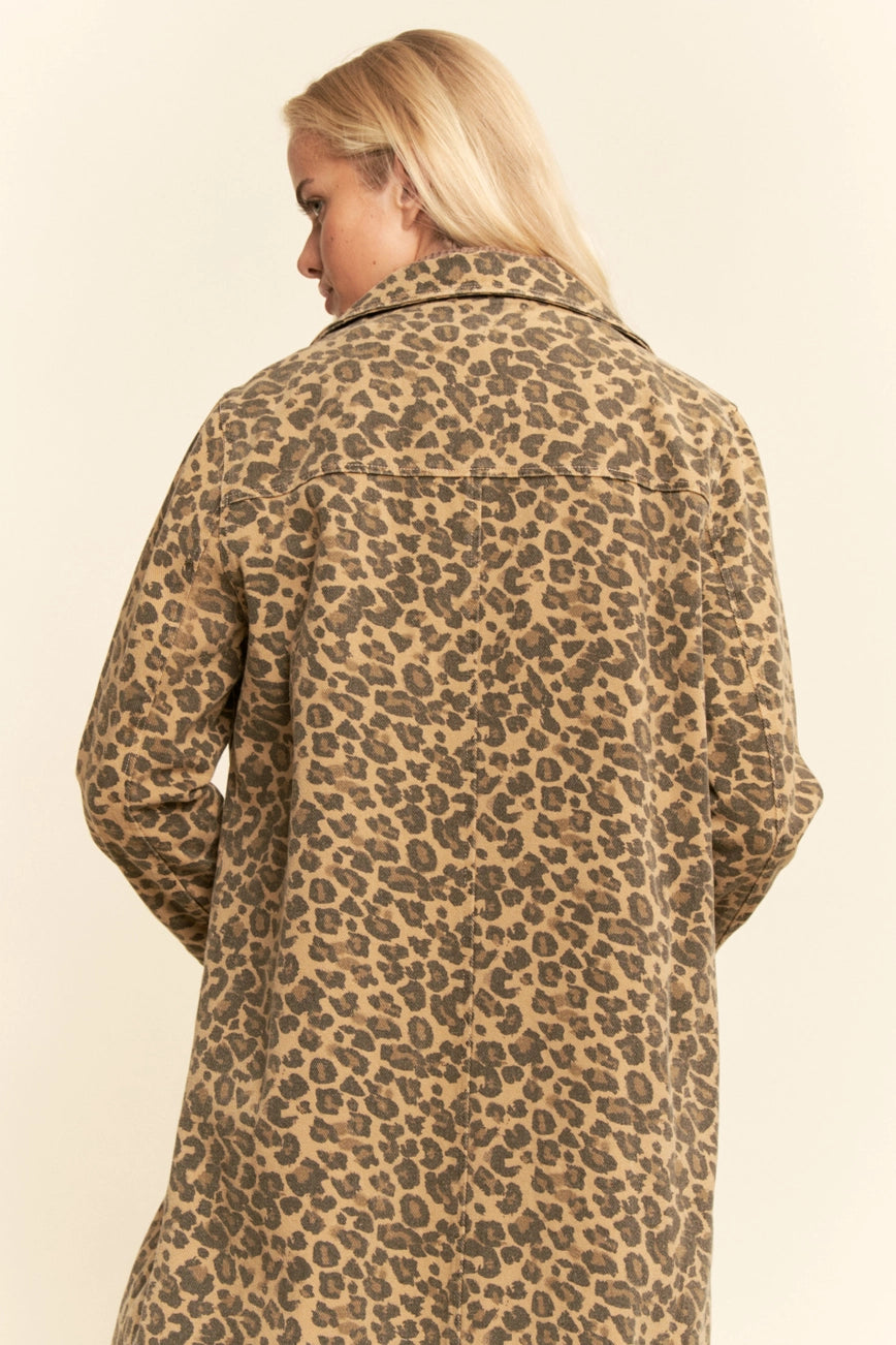 Leopard Long Jacket