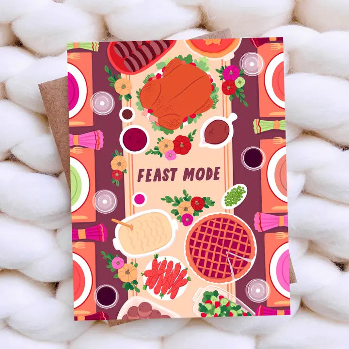 Feast Mode Christmas Card