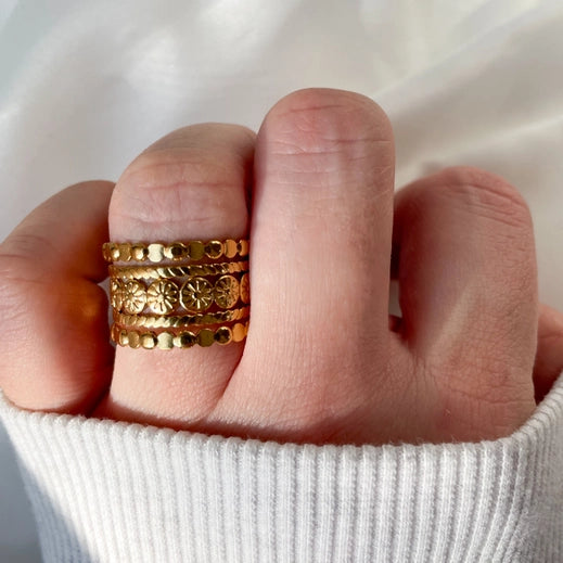 Open Curb Ring - Boho