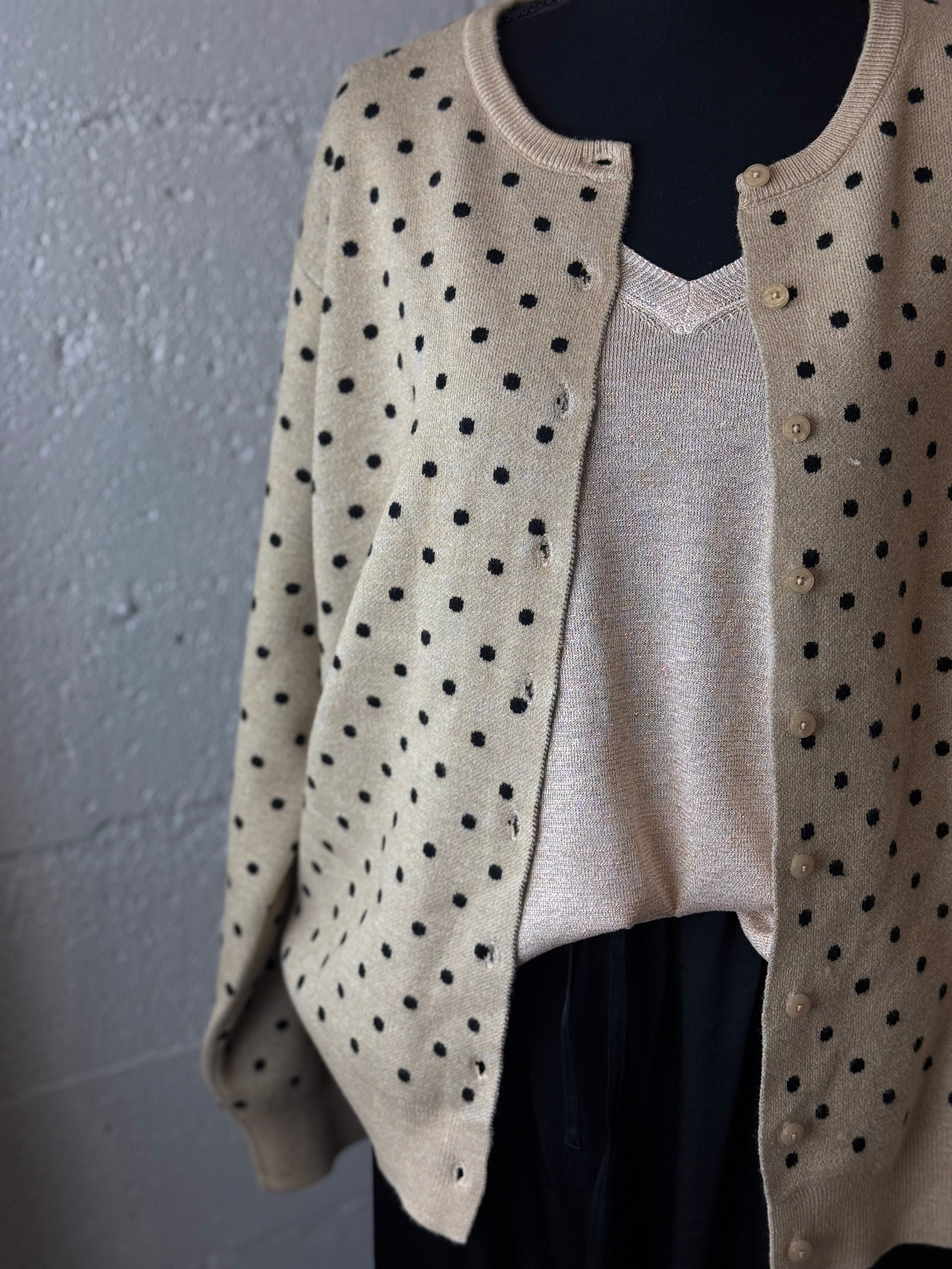 POLKADOT CARDIGAN