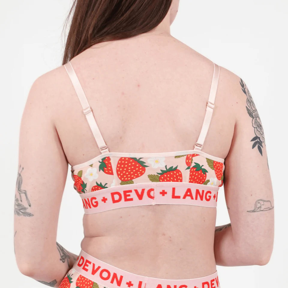 Bria Bralette - Wild Strawberry