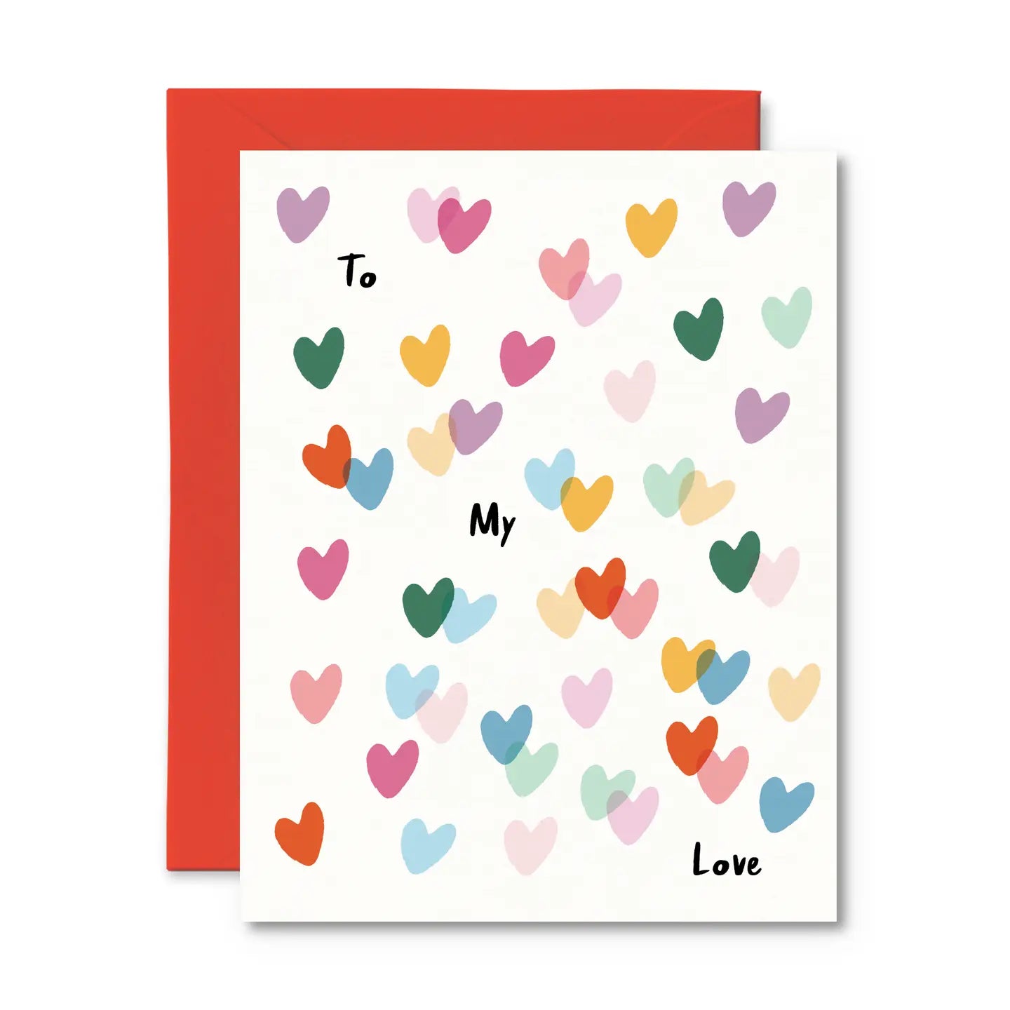 To My Love Valentine's Day Card