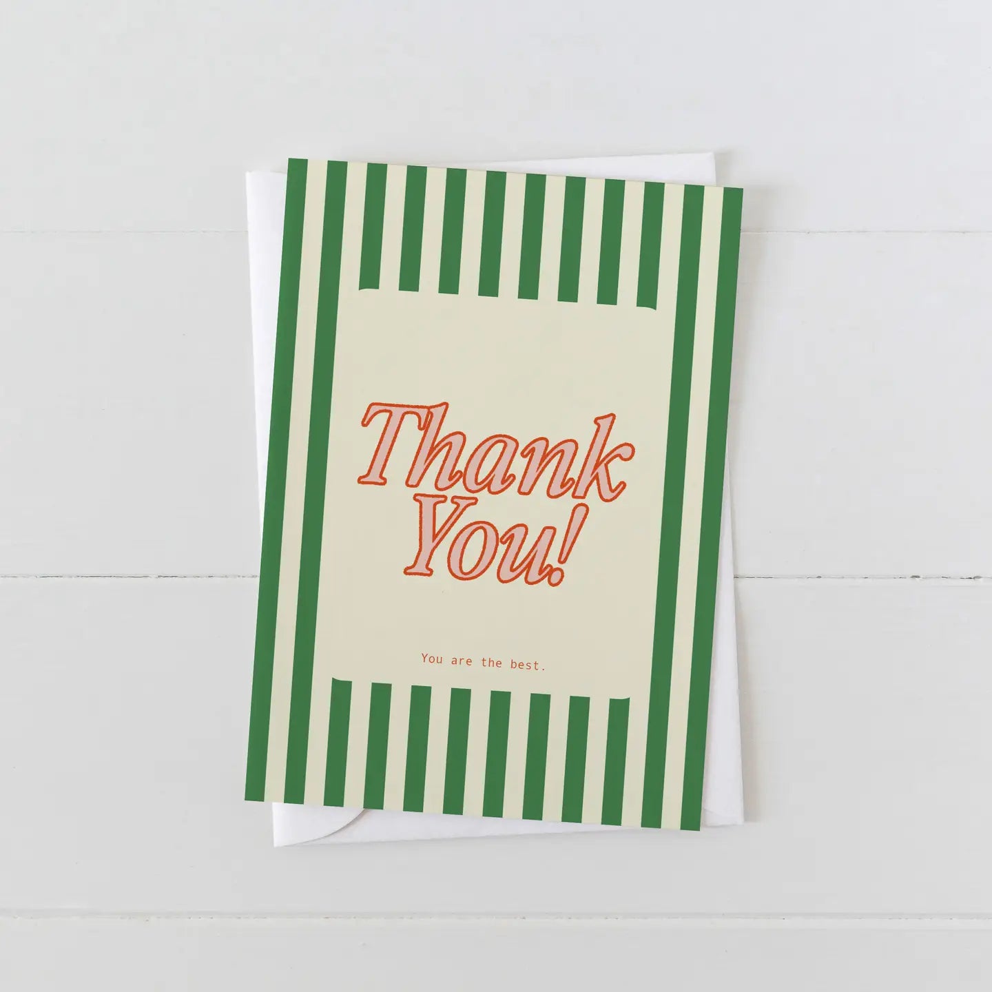 Thank You - You Are the Best Greeting Card