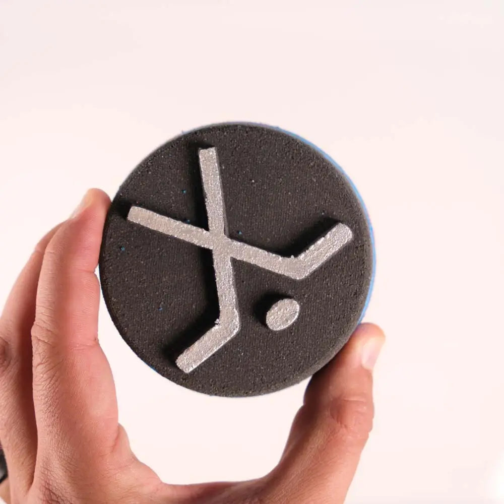 Hockey Puck - Bath Bomb with Shoe Charm
