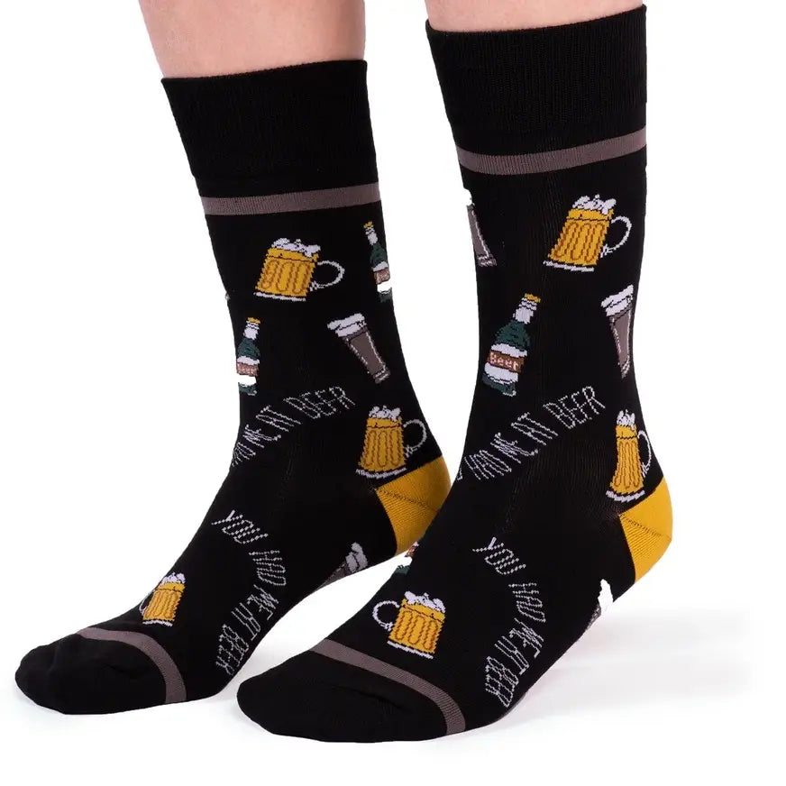 You Had Me At Beer Socks-Mens