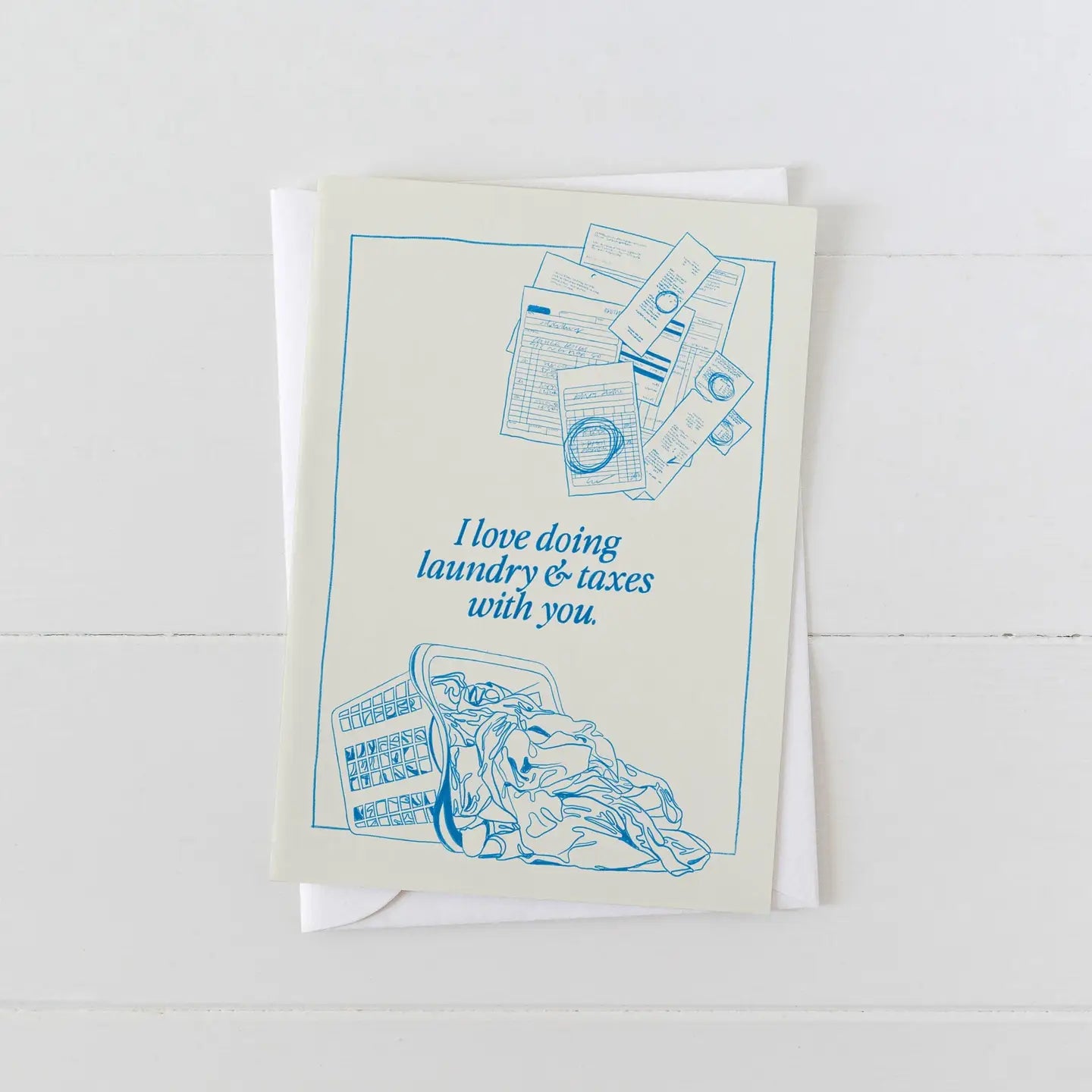 Everything Everywhere All At Once Laundry Love Card