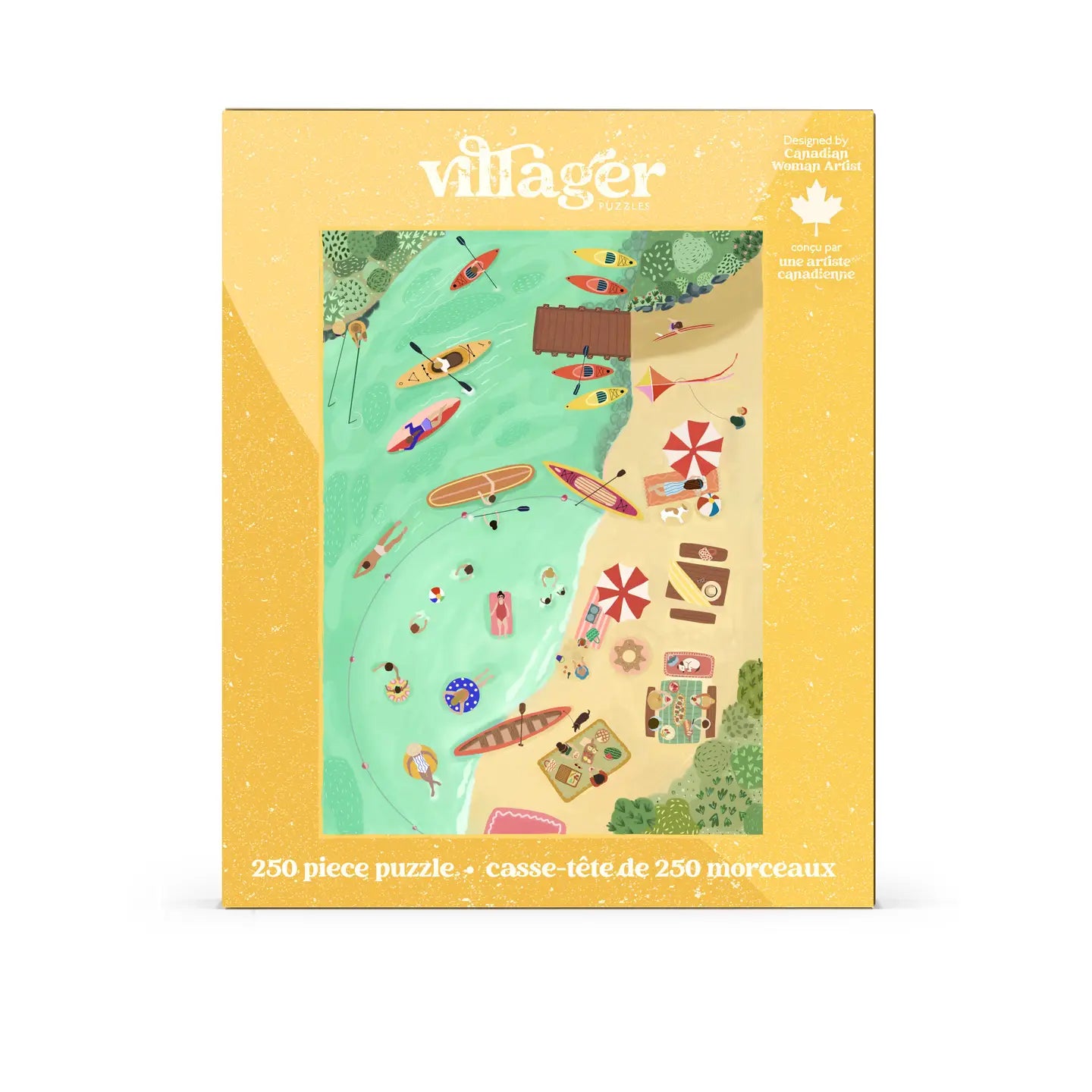 Lake Day | 250-Piece Puzzle | Designed in Canada