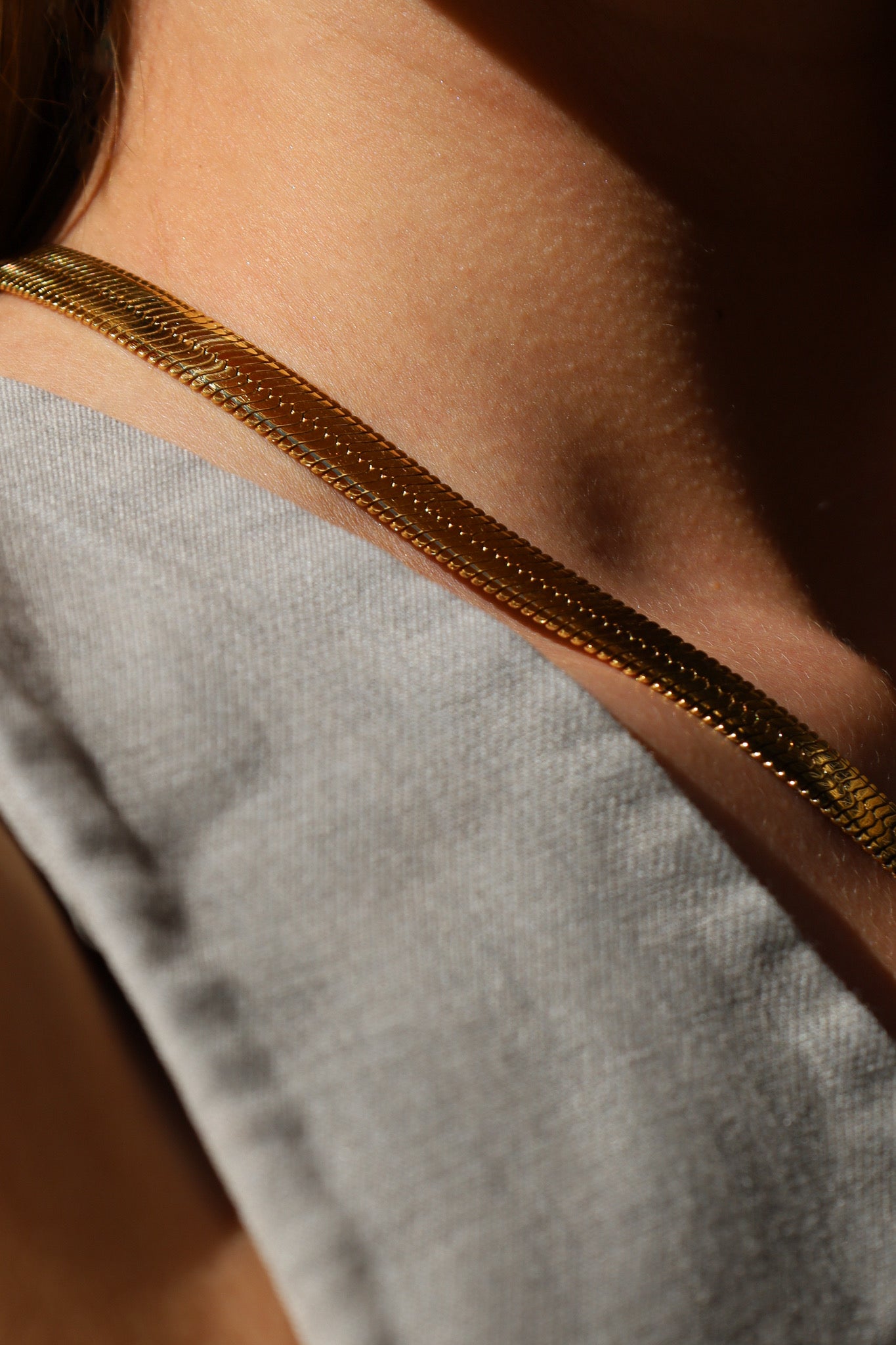 BadGal Herringbone Necklace