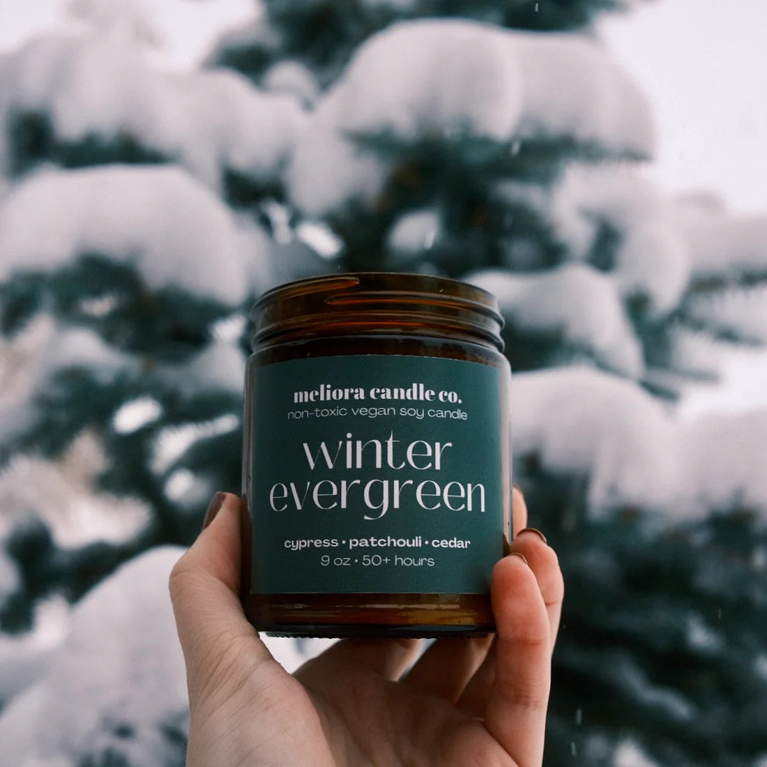 Winter Evergreen Candle (9oz)