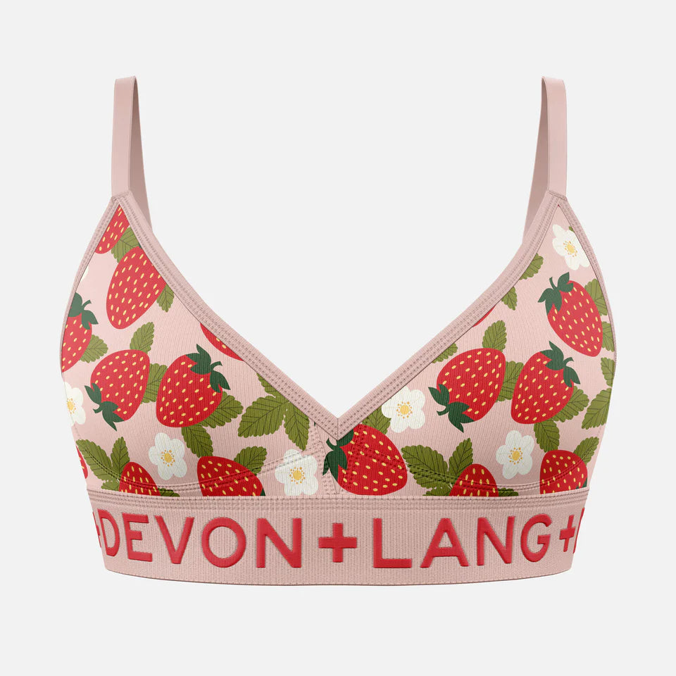 Bria Bralette - Wild Strawberry