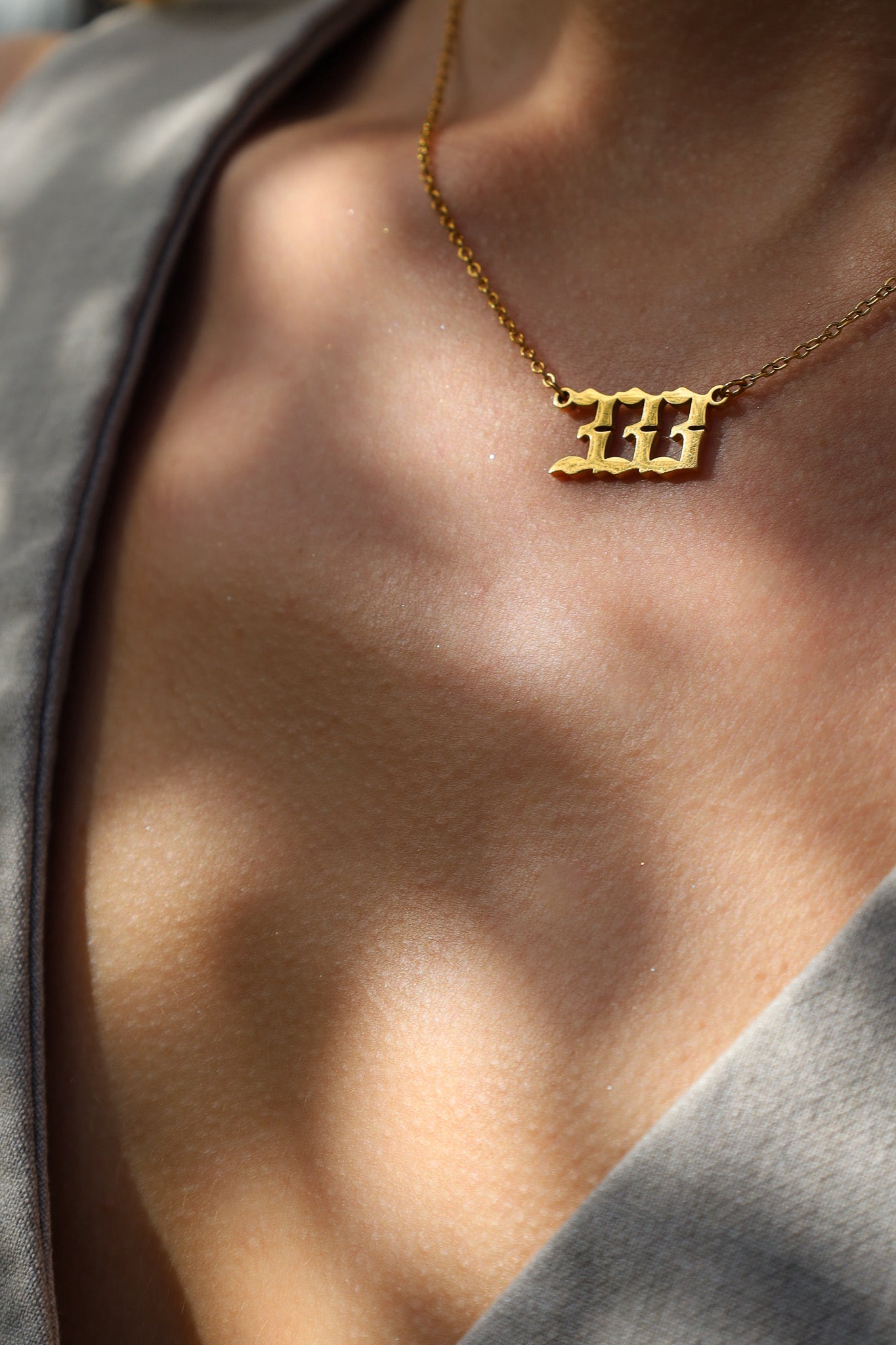 The Stevie- Angel Number Necklace