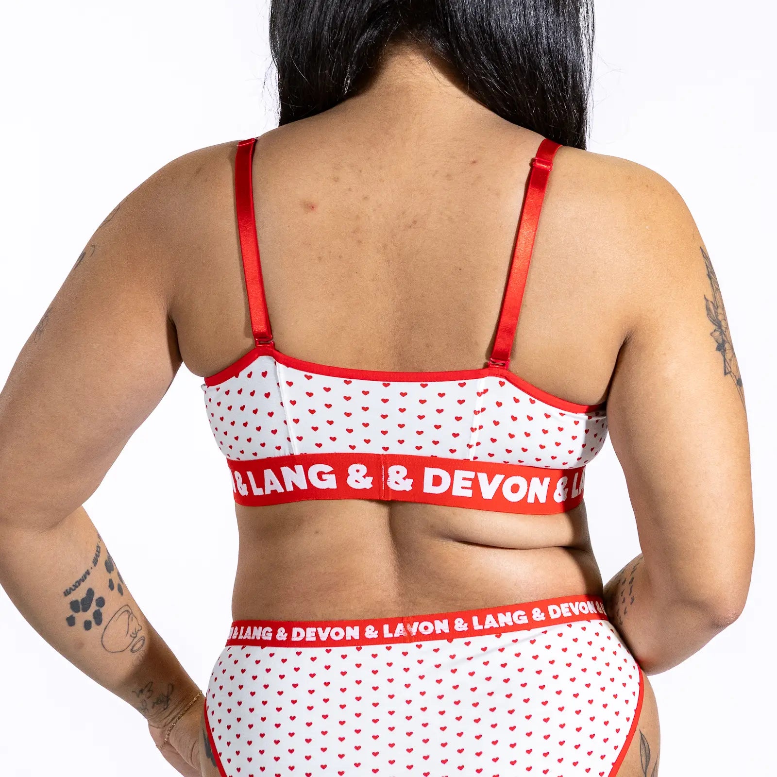 Bria Bralette - Cinnamon Hearts